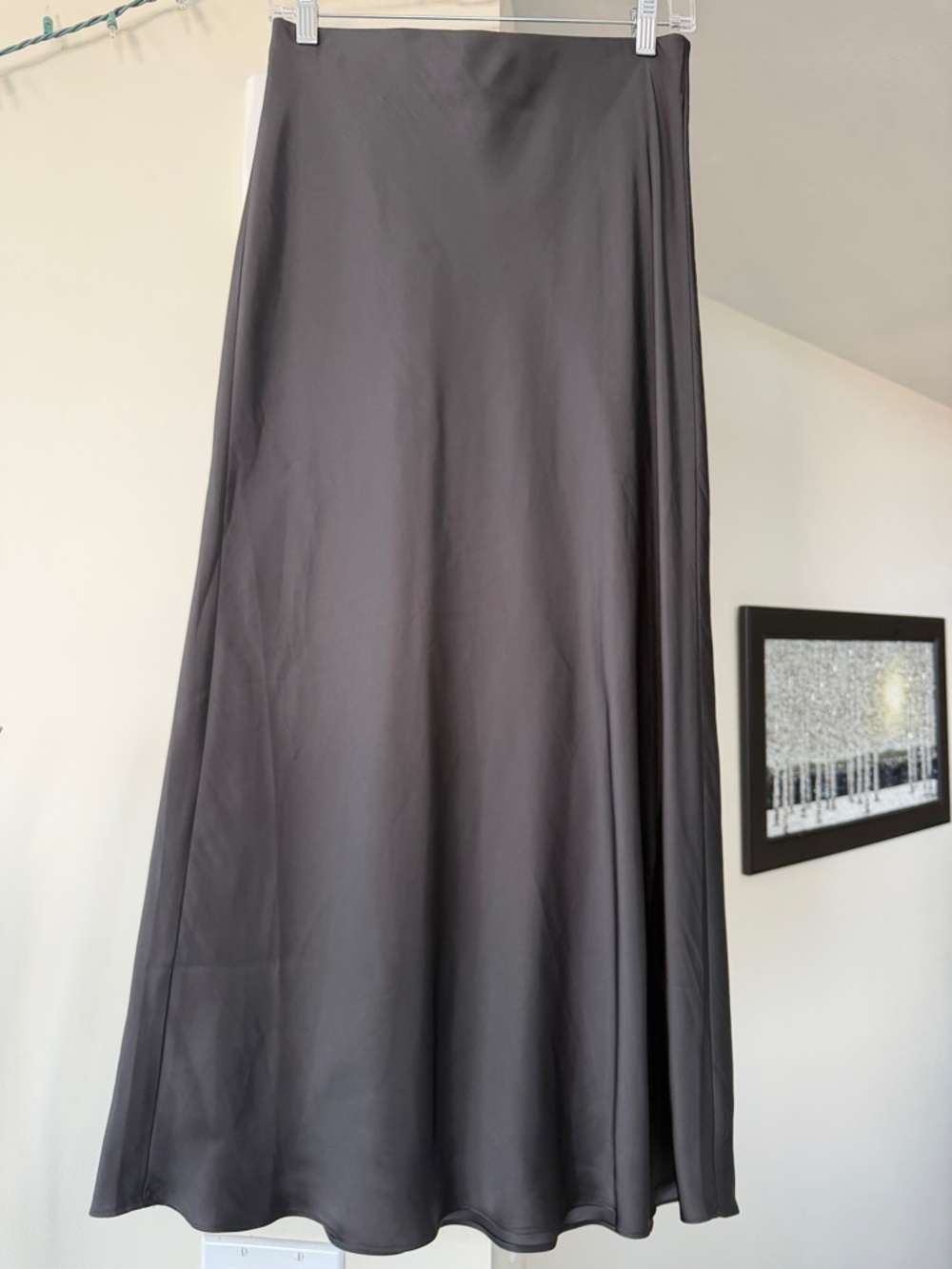 Z Supply Charcoal Maxi Skirt
